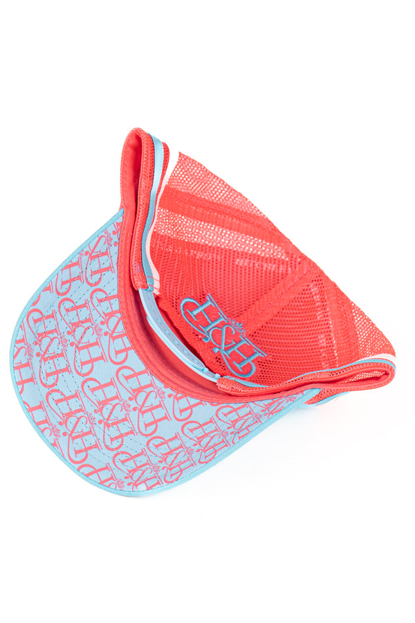 Trucker Cap - Aqua & Watermelon