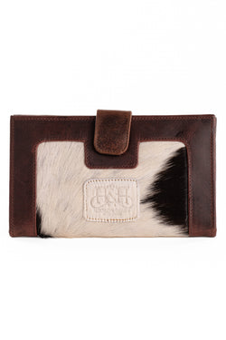 Leather Wallet with Hide - LWH05 LARGE