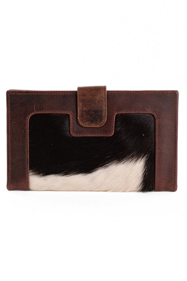Leather Wallet with Hide - LWH05 LARGE