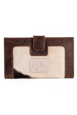 Leather Wallet with Hide - LWH04 LARGE