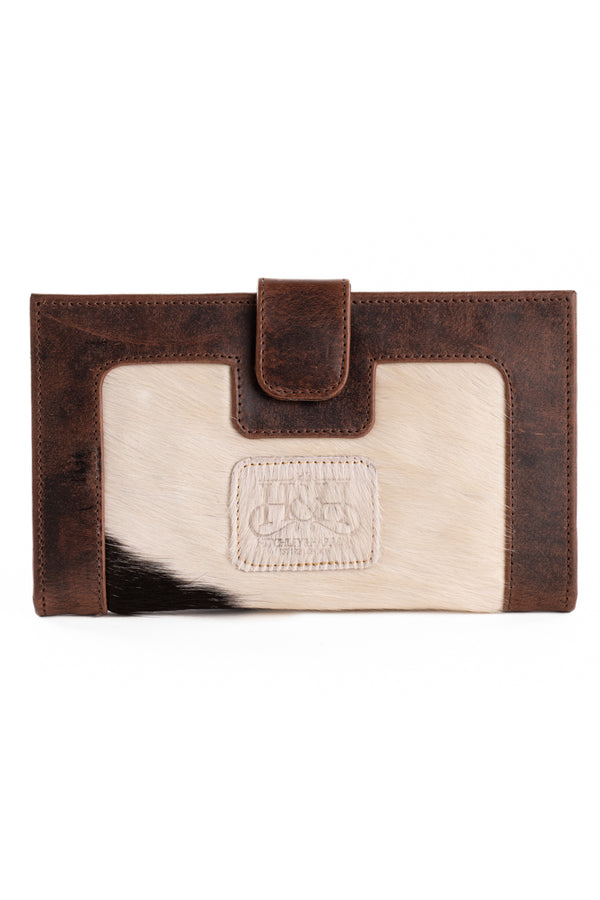 Leather Wallet with Hide - LWH04 LARGE