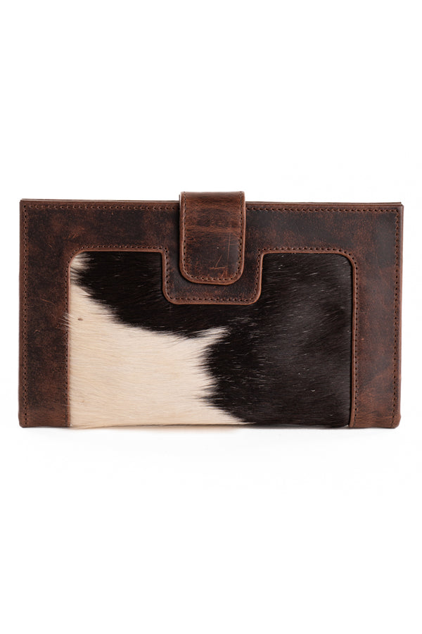 Leather Wallet with Hide - LWH04 LARGE