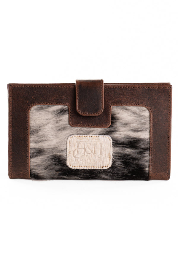 Leather Wallet with Hide - LWH13 LARGE