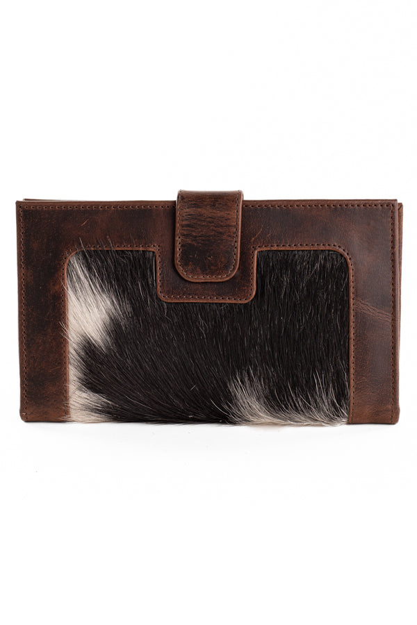 Leather Wallet with Hide - LWH06 LARGE
