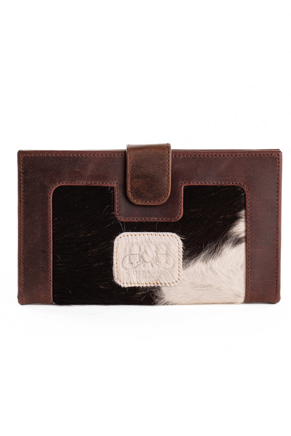 Leather Wallet with Hide - LWH09 LARGE