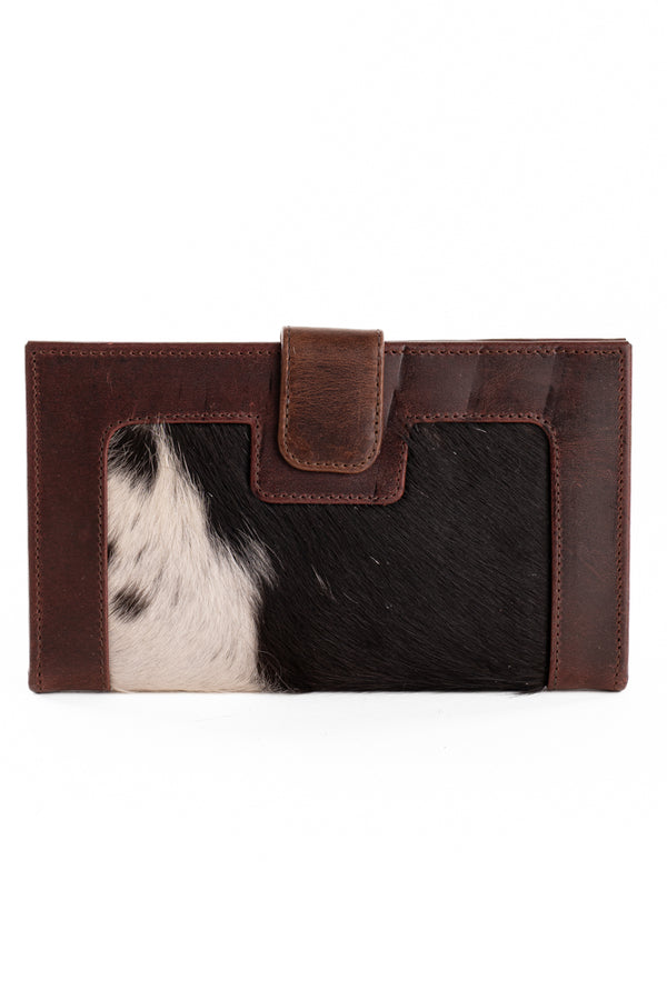 Leather Wallet with Hide - LWH09 LARGE