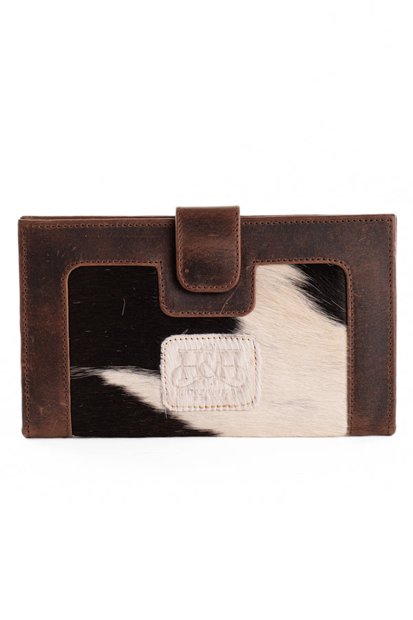 Leather Wallet with Hide - LWH11 LARGE