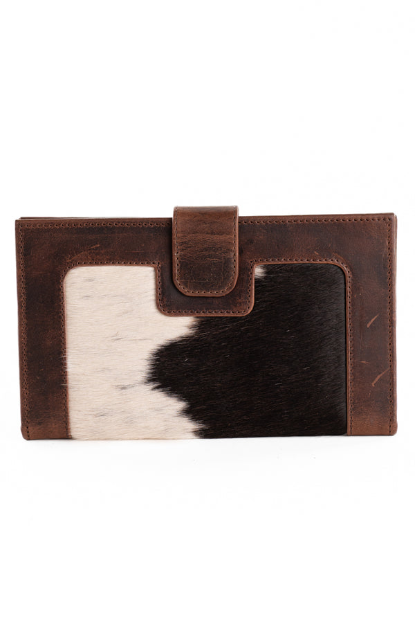 Leather Wallet with Hide - LWH11 LARGE
