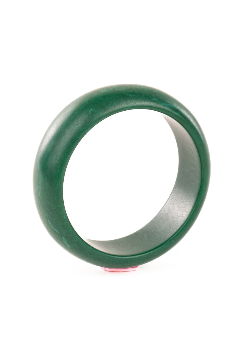 Resin Bangle - RB007 - Pepper Green