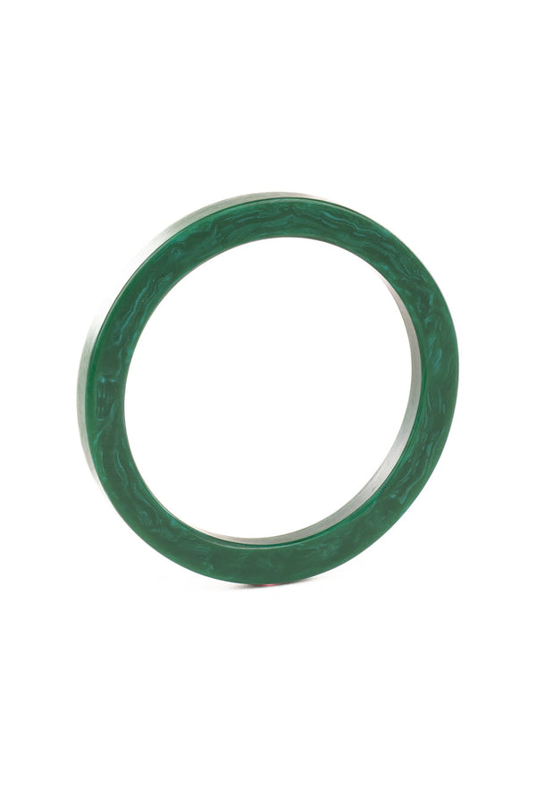 Resin Bangle - RB008 - Pepper Green
