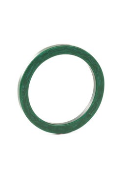 Resin Bangle - RB003 - Pepper Green