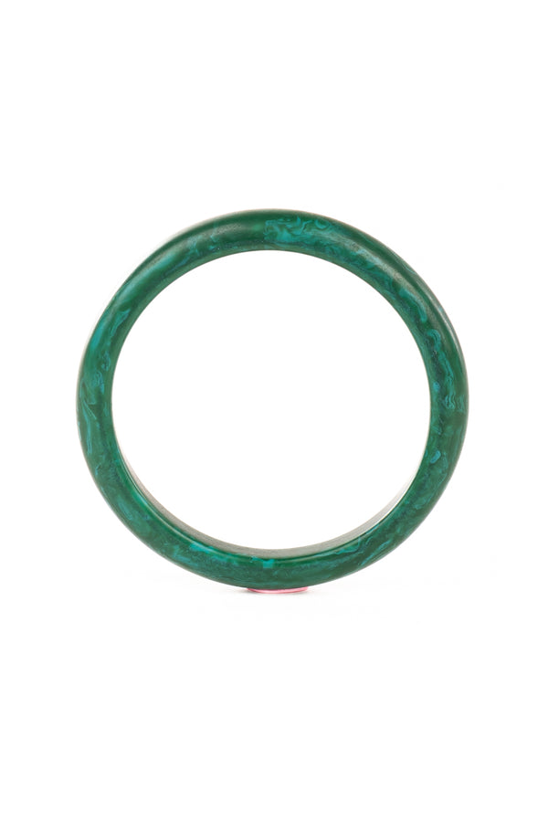 Resin Bangle - RB001 - Pepper Green