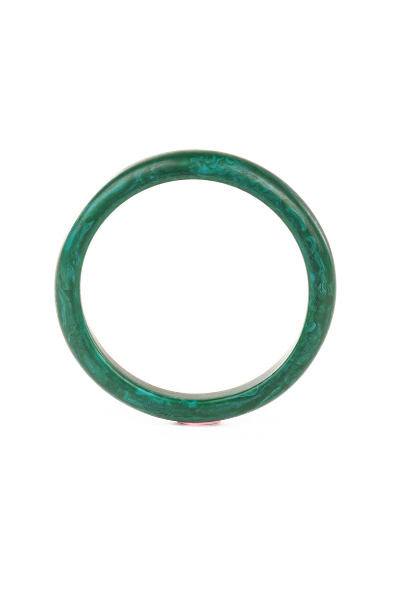 Resin Bangle - RB001 - Pepper Green