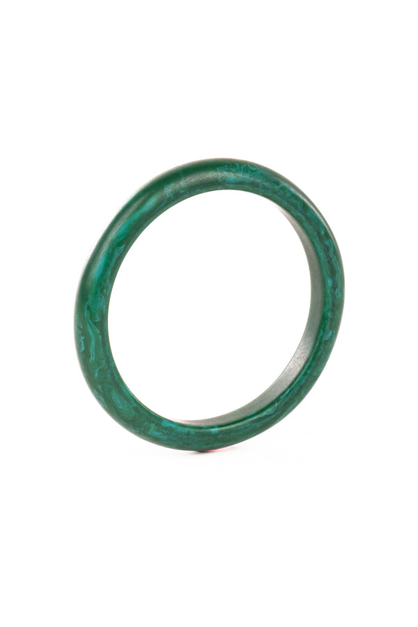 Resin Bangle - RB001 - Pepper Green