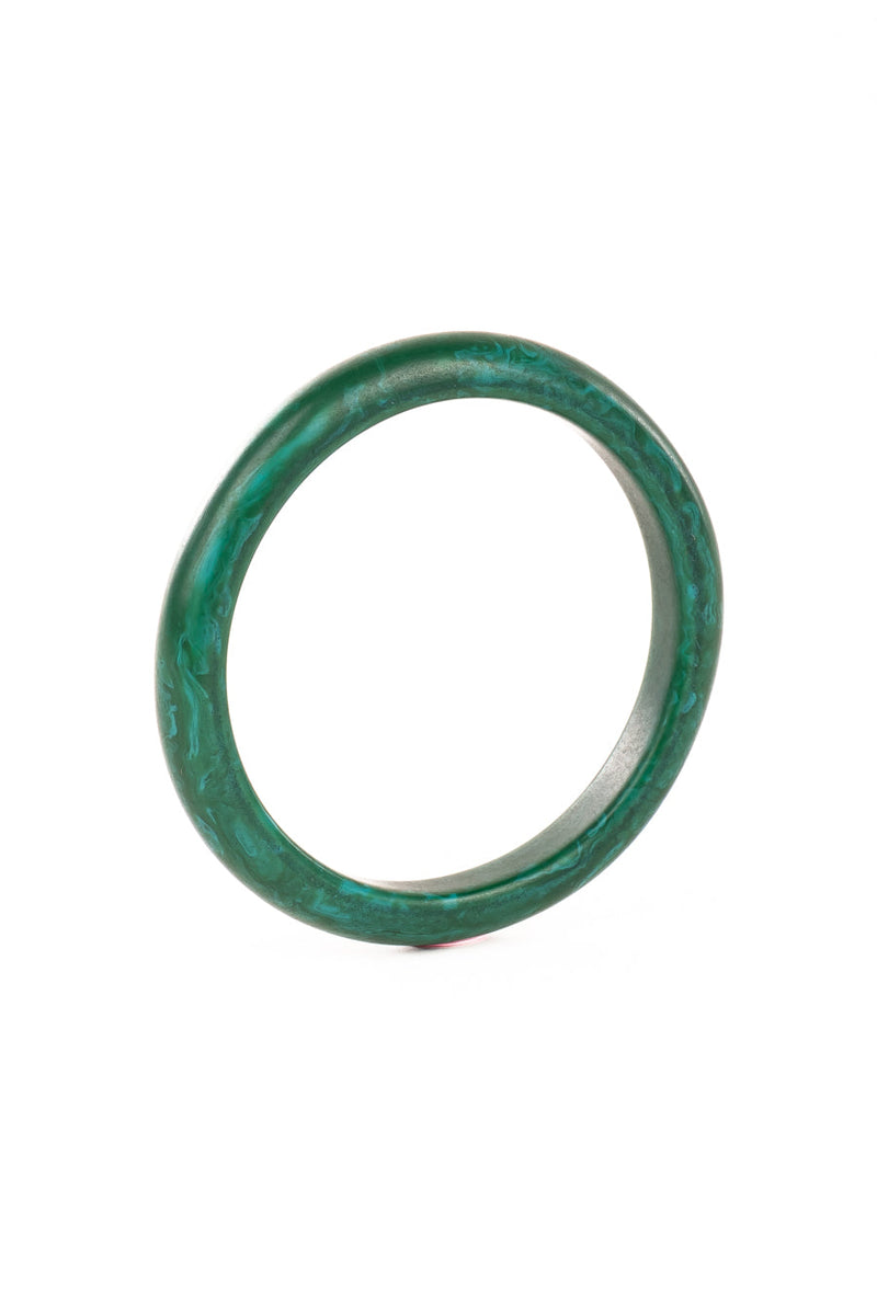 Resin Bangle - RB001 - Pepper Green