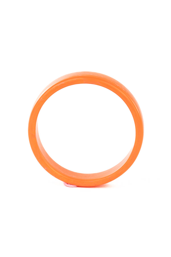 Resin Bangle - RB004 - Orange Peel