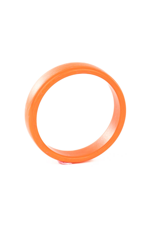 Resin Bangle - RB004 - Orange Peel
