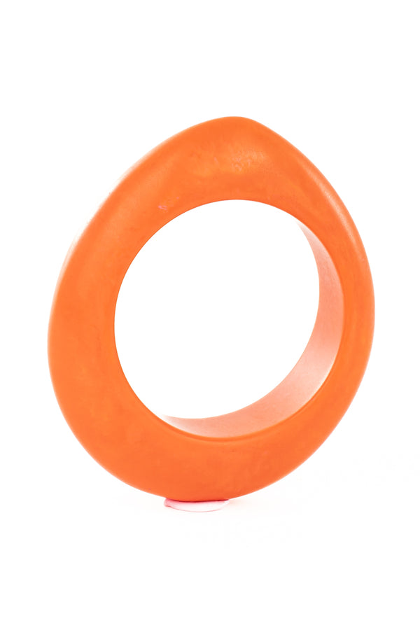 Resin Bangle - RB002 - Orange Peel