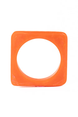 Resin Bangle - RB006 - Orange Peel