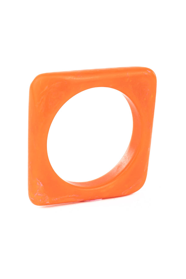 Resin Bangle - RB006 - Orange Peel