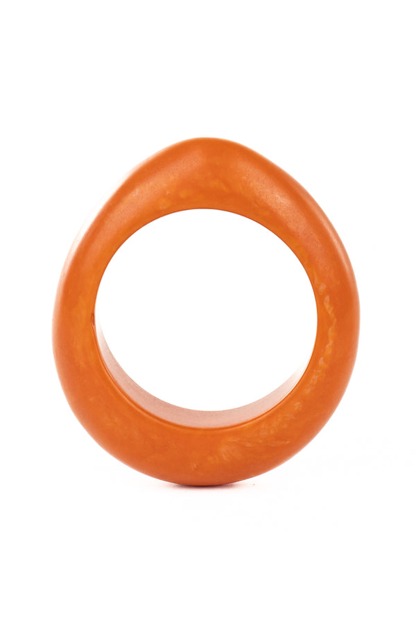 Resin Bangle - RB002 - Dark Cheddar
