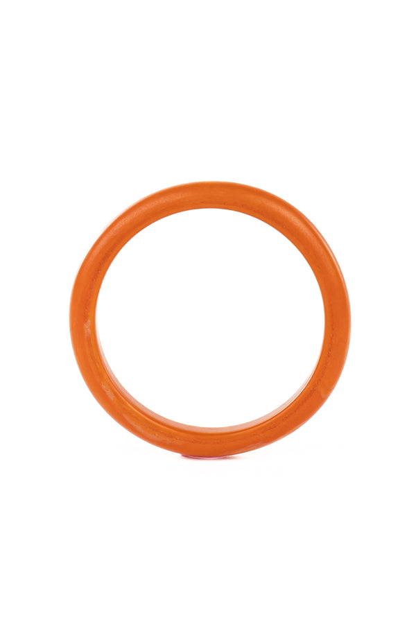 Resin Bangle - RB001 - Dark Cheddar
