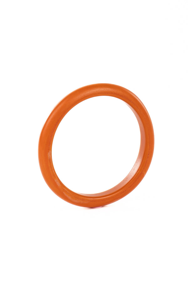 Resin Bangle - RB001 - Dark Cheddar