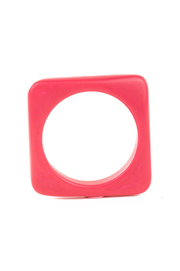 Resin Bangle - RB006 - Hot Pink