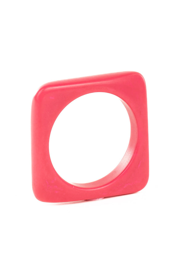 Resin Bangle - RB006 - Hot Pink