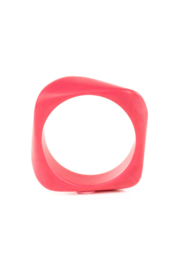 Resin Bangle - RB005 - Hot Pink
