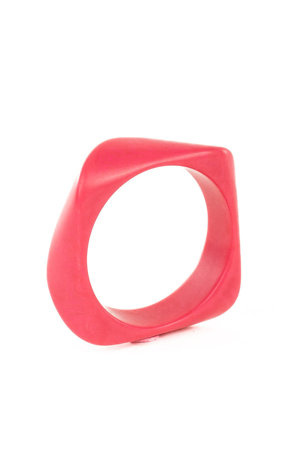 Resin Bangle - RB005 - Hot Pink