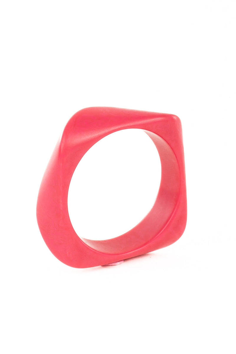 Resin Bangle - RB005 - Hot Pink