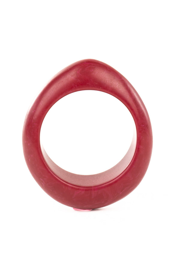Resin Bangle - RB002 - Persian Red