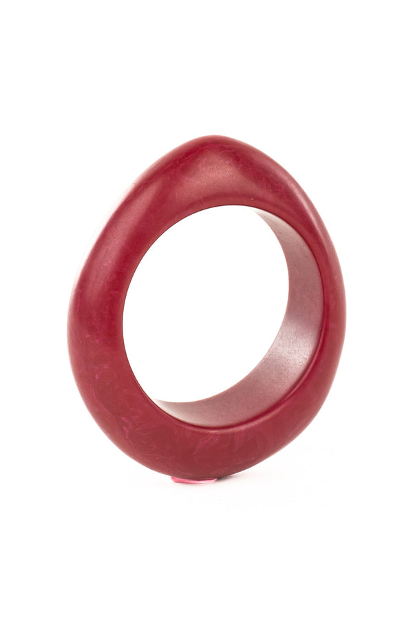 Resin Bangle - RB002 - Persian Red