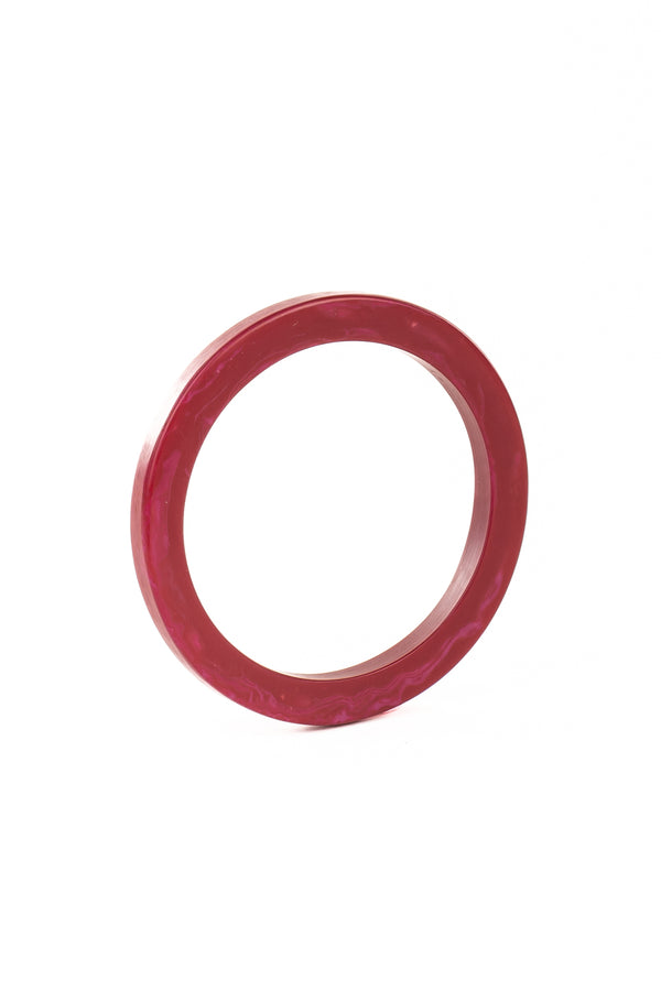 Resin Bangle - RB008 - Persian Red