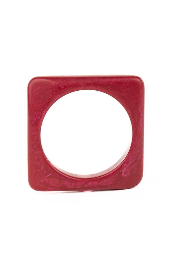 Resin Bangle - RB006 - Persian Red