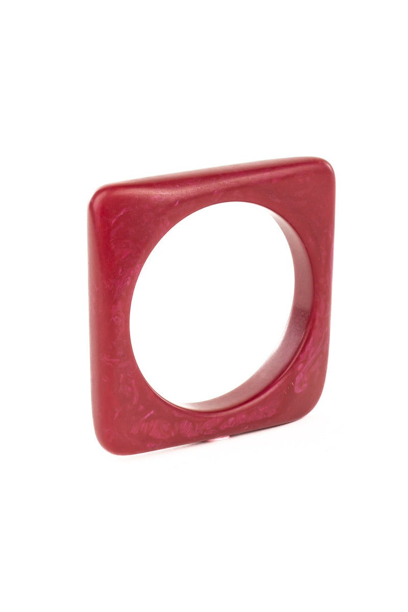 Resin Bangle - RB006 - Persian Red