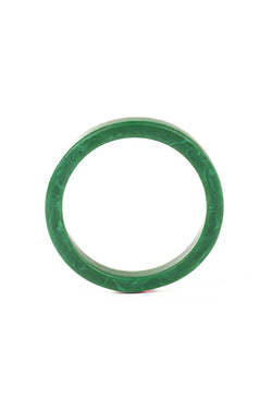 Resin Bangle - RB003 - Kelly Green