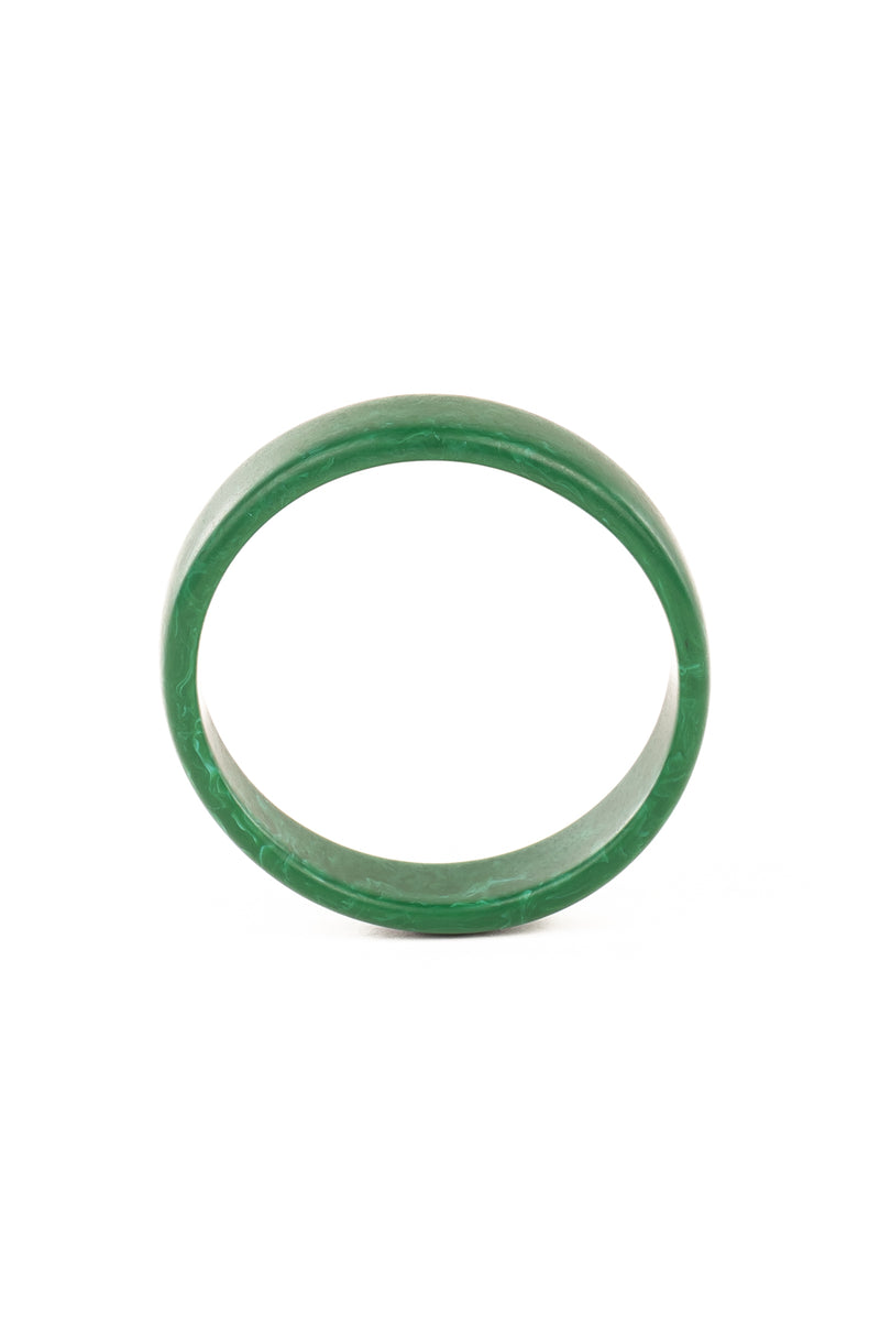 Resin Bangle - RB007 - Kelly Green