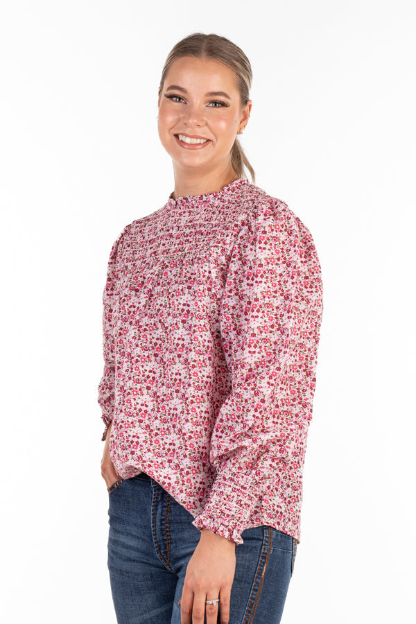 The LC Collection - LC59-2001 Pink, Cerise & Floral