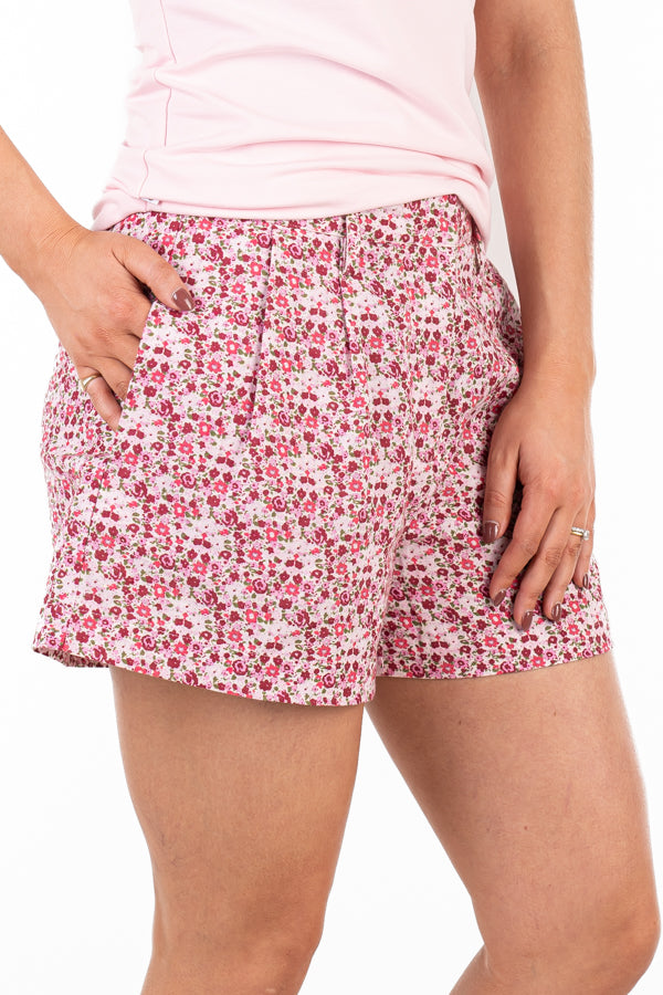 The LC Collection - Linen Shorts - LS01-2004 Liberty Print