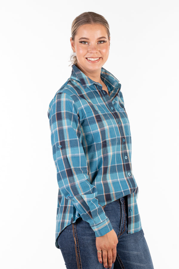 The LC Collection - LC03-2003 Turquoise Check