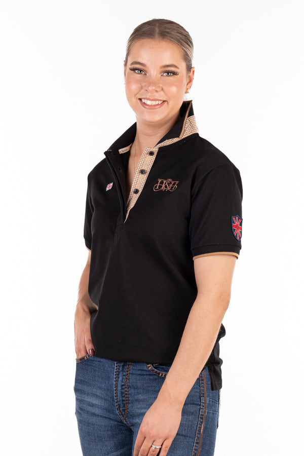 Loose Fit Polo - EL129 - Black