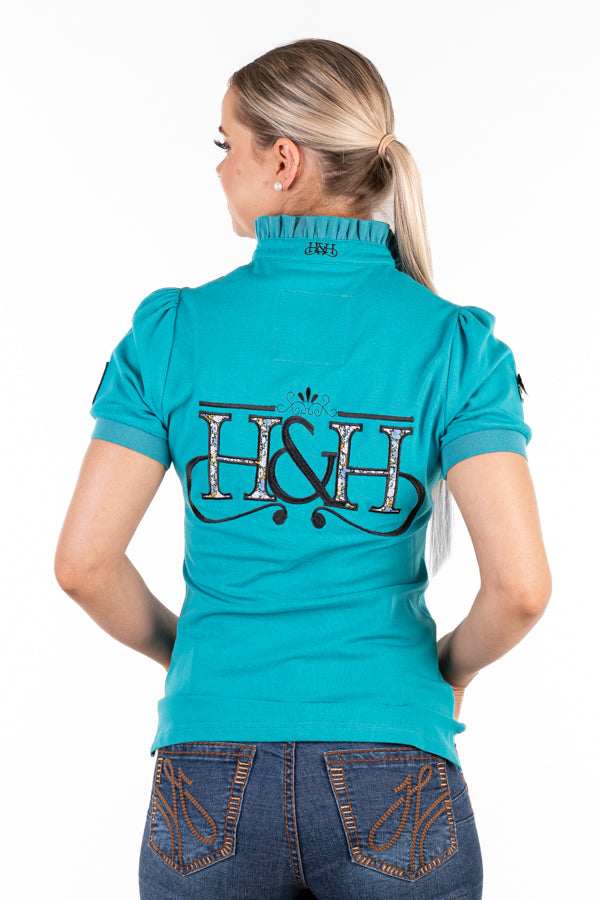 Fitted Polo - E242 - Turquoise