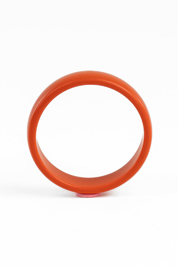 Resin Bangle - RB004 - Orange Popsicle