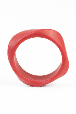 Resin Bangle - RB005 - Rouge Red