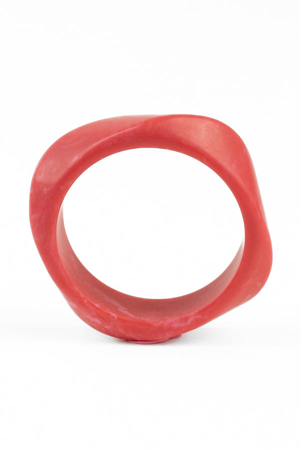 Resin Bangle - RB005 - Rouge Red