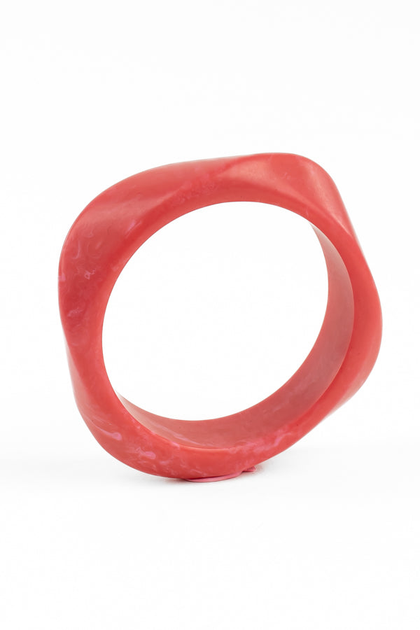 Resin Bangle - RB005 - Rouge Red