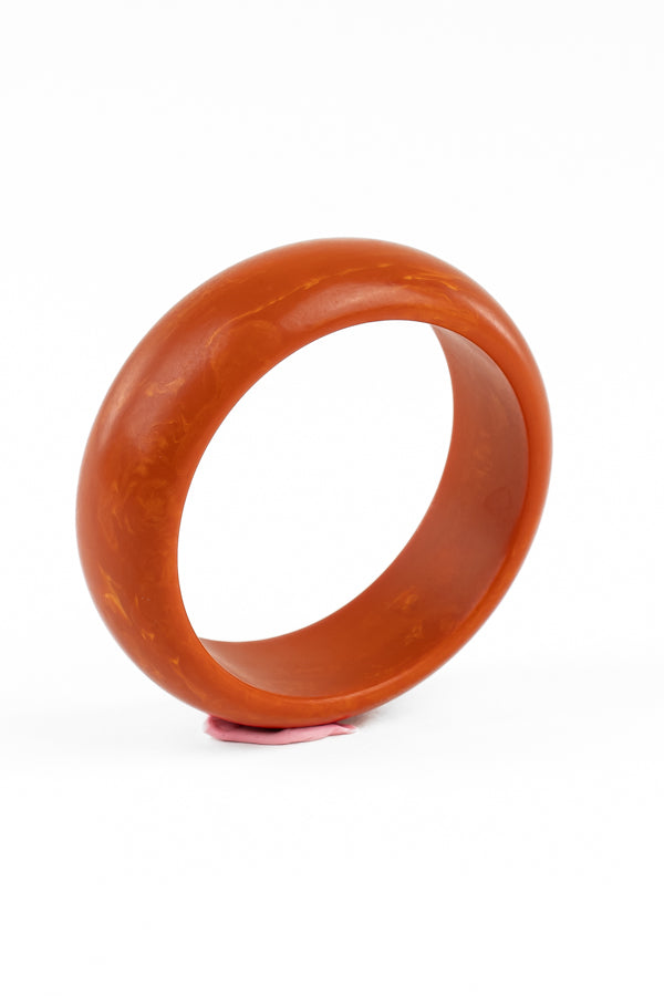 Resin Bangle - RB007 - Dark Cheddar