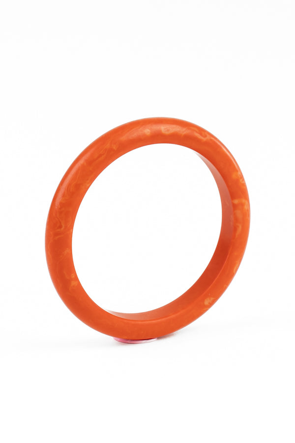 Resin Bangle - RB001 - Orange Popsicle